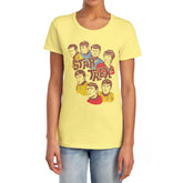 Star Trek Retro Illustrated Crew Women's 18/1 Cotton Short-Sleeve T-Shirt